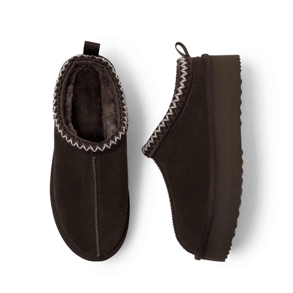 Cozy Platform Slip-Ons