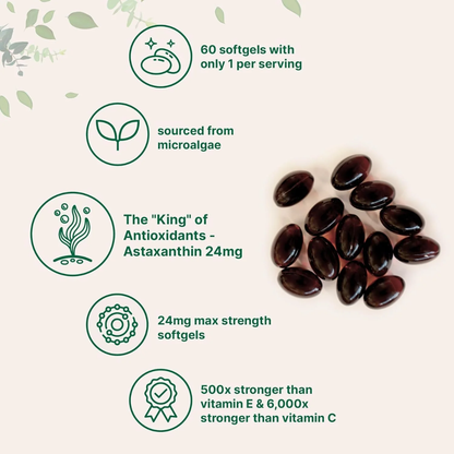 Astaxanthin Soft Gels