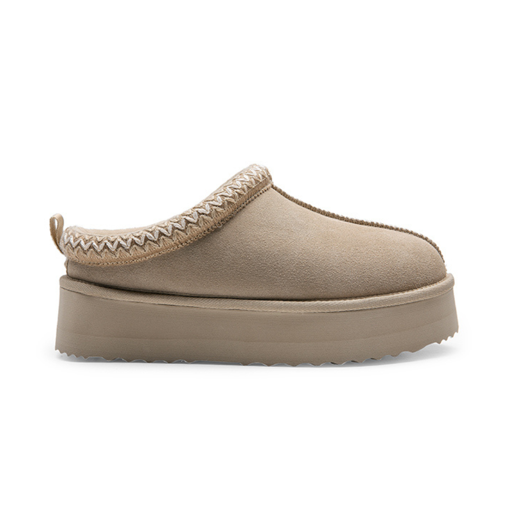 Cozy Platform Slip-Ons